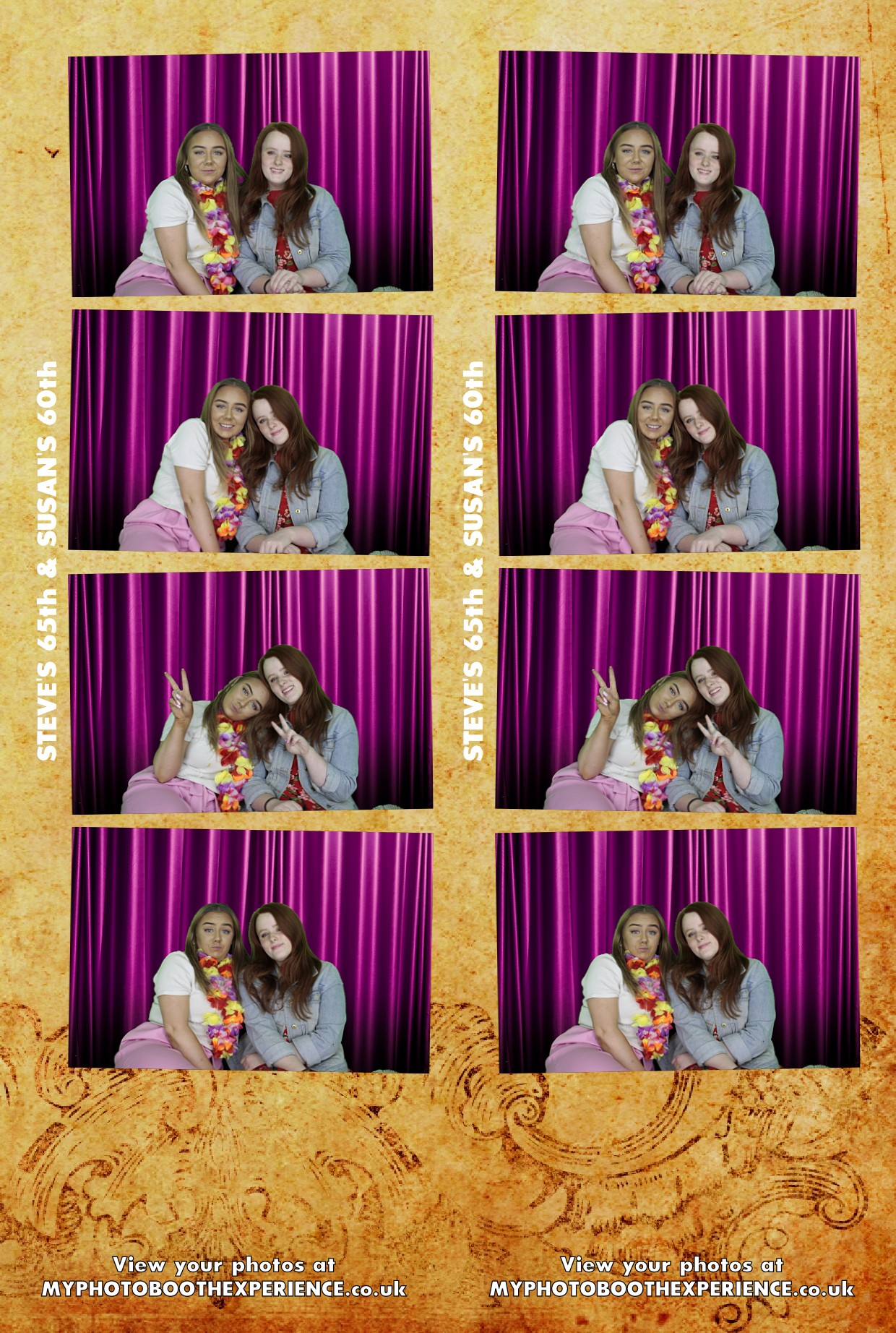 Steve's 65th & Susan 60th Birthday | View more photos from the event at gallery.myphotoboothexperience.co.uk/u/MyPhotoBoothExperienceLtd/Steves-65th-Susan-60th-Birthday